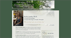 Desktop Screenshot of karlaaustin.com